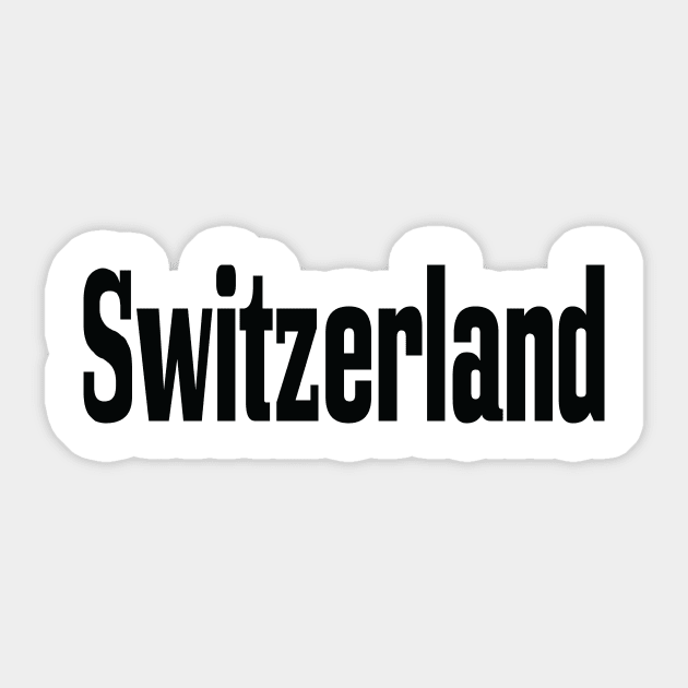 Switzerland Sticker by ProjectX23